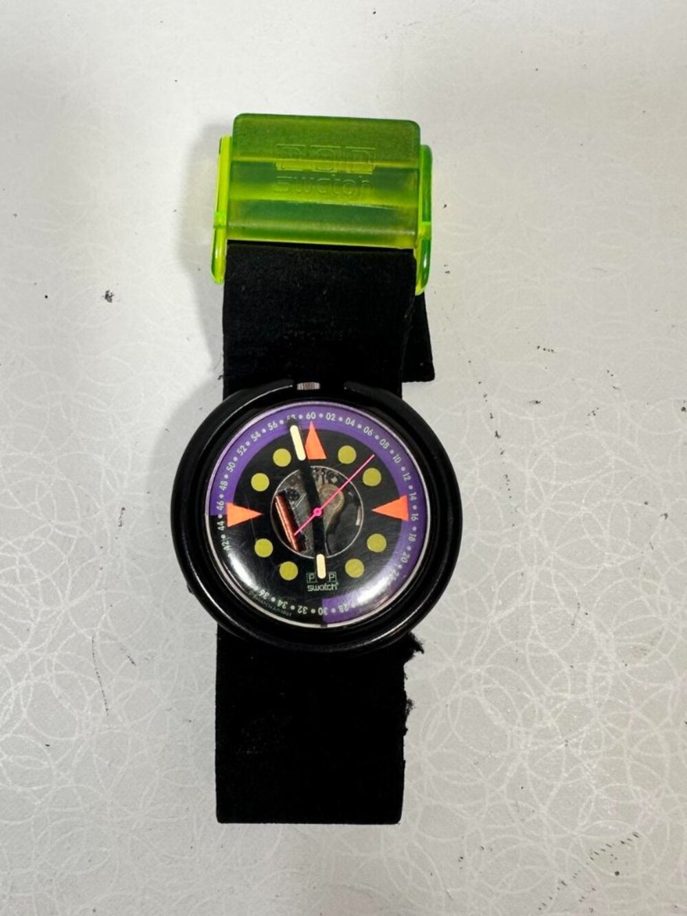 Vintage 1991 Swatch POP Swiss Quartz Watch